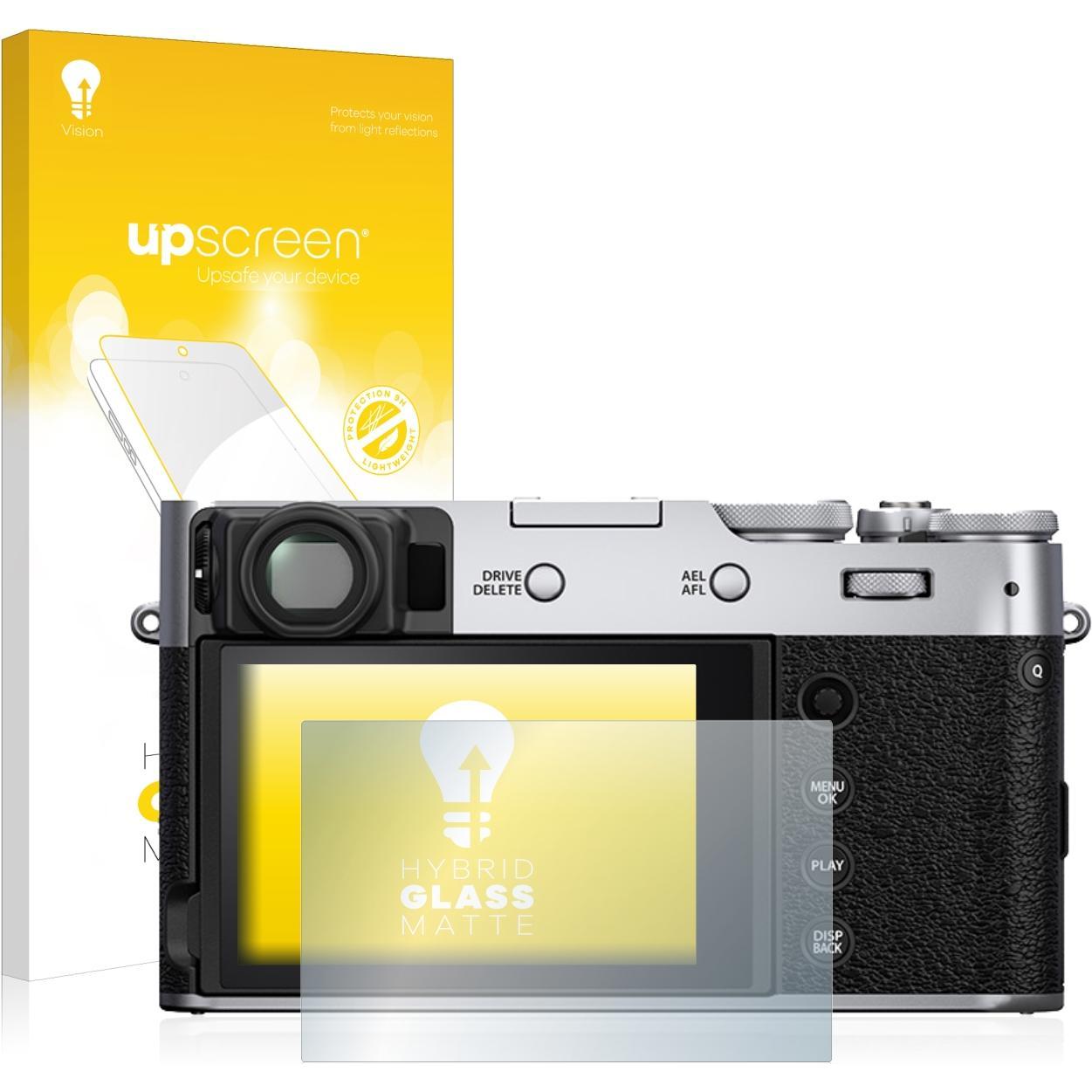 Thumbnail - upscreen Reflection Shield Panzerglasfolie Matt (Displayschutz, X100V), Kameraschutz