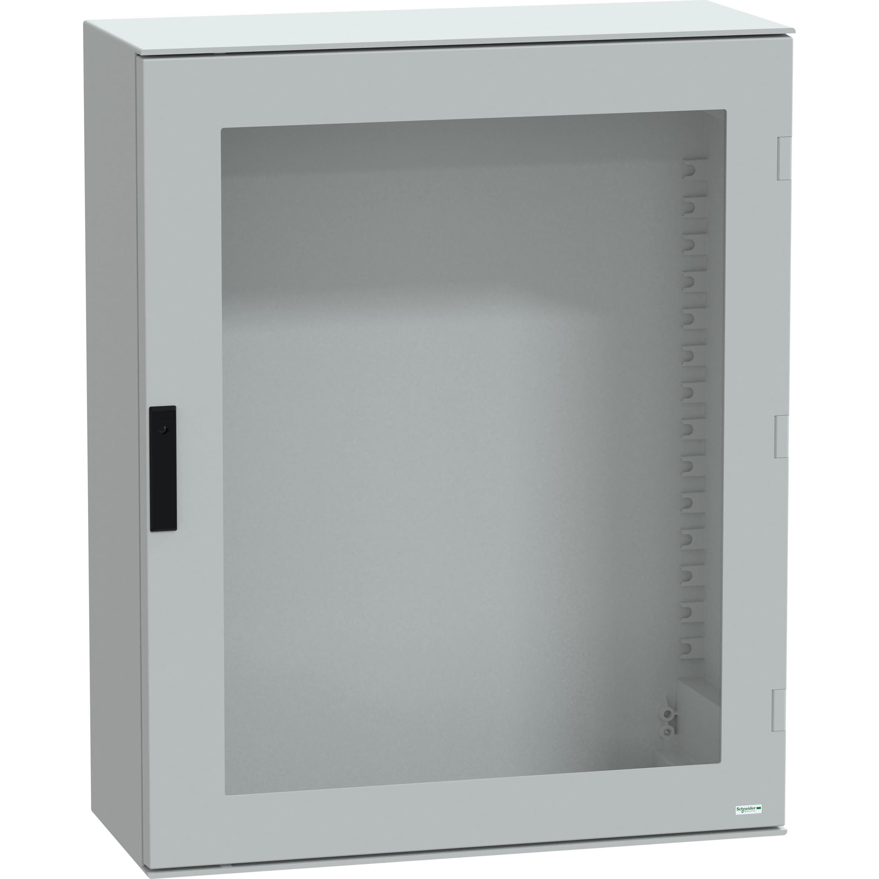 Schneider Electric, Verteilerschrank, Polyestergehäuse PLM Wandmontage, ohne NSYPLM108TG