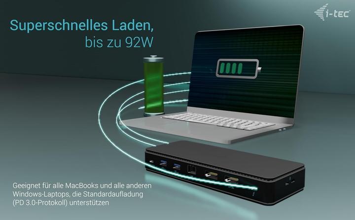 Produktbild i-tec Tb4dualdpdockpdpro (Thunderbolt, 11 Ports)