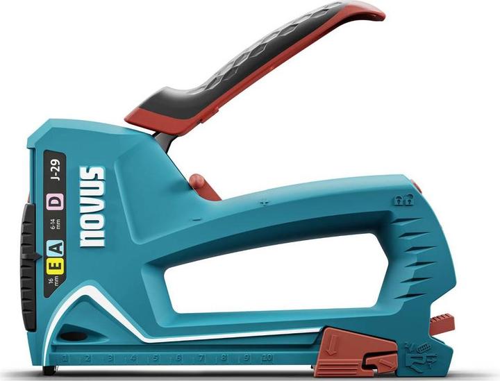 Actual product image Novus Tools J-29 030-0460 Hand tacker stapler type 53F, type 53, type 37, type 1
