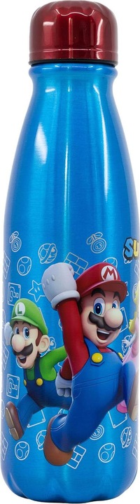 Productafbeelding Stor Super Mario - Aluminium kinderfles, 600 ml (0.60 l)