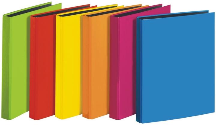 Actual product image Velocolor Ring binder A4/4R/25mm assorted (A4, 33 mm, 6 Piece)