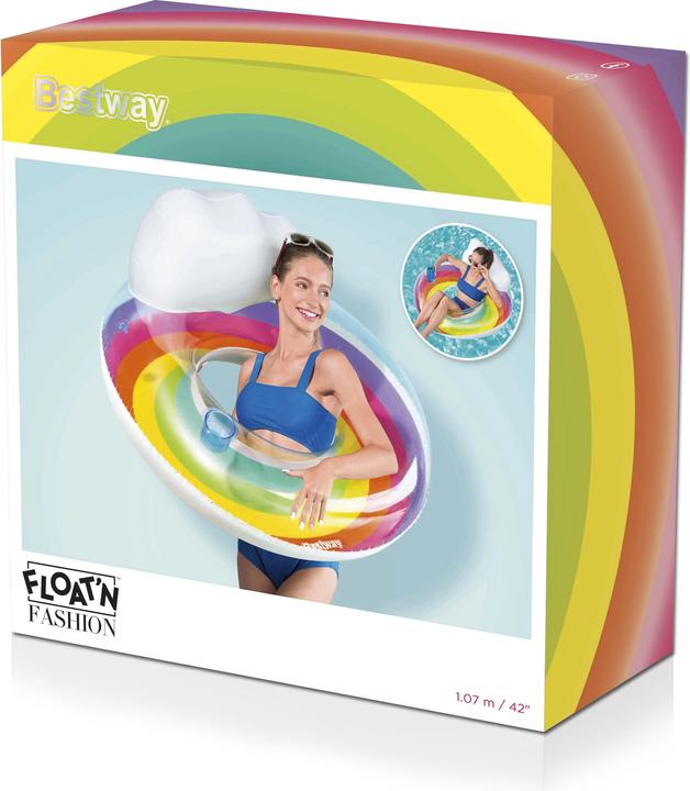 Immagine prodotto Bestway Pripučiamas plaukimo žiedas 107 cm Rainbow 43647