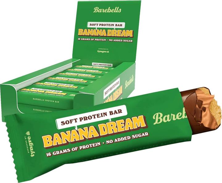 Produktbild Barebells Soft Protein Bar (Banane, Schokolade, 12 Stk., 660 g)