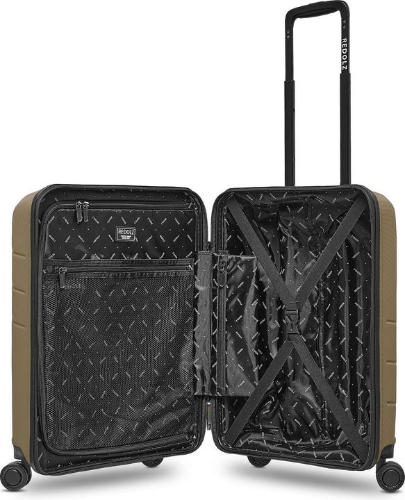 Produktbild Redolz Essentials 17 4-Rollen Kabinentrolley 55 cm Soft-Pocket Laptopfach (46 l)