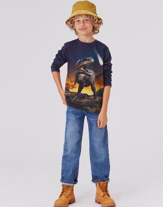 Immagine prodotto Molo Camicia a maniche lunghe Hoop Dino (98)