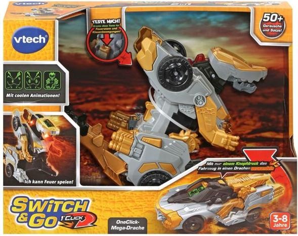 Actual product image VTech Switch & Go - OneClick Mega Dragon
