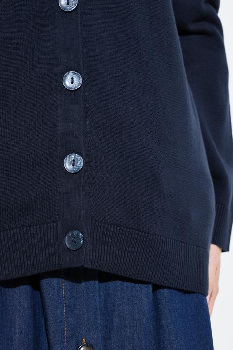 Produktbild Ulla Popken Strickjacke, Vogel-Stickerei, Rundhals, Langarm (42, 44)