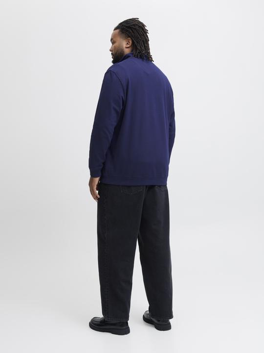 Actual product image Jack & Jones Plus Size Sweatshirt mit Stehkragen Sweatshirt mit Stehkragen (4XL)