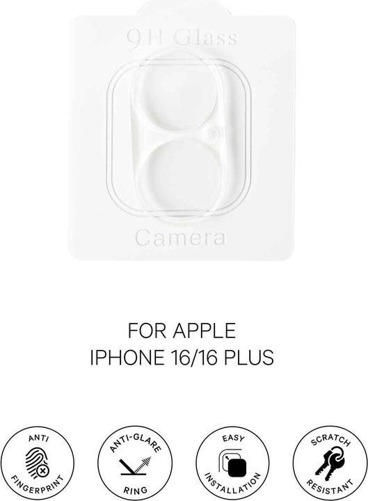 Image du produit Paladin Couverture Camera Shield (Apple iPhone 16 Plus, Apple iPhone 16)