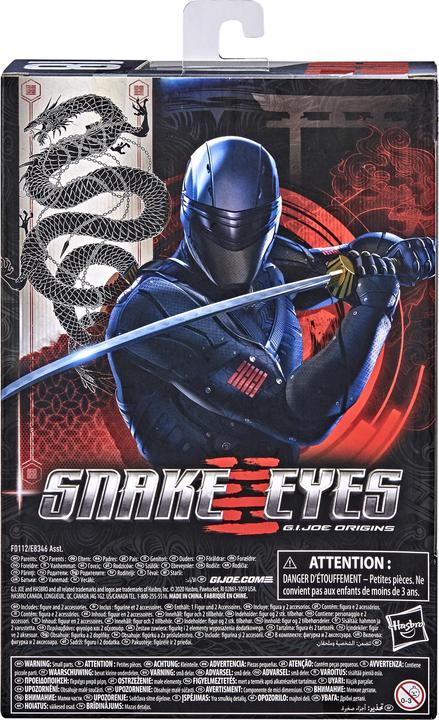 Image du produit Hasbro G.I. Joe Classified Series Snake Eyes : G.I. Joe Origins Akiko Figure 18, Jouet Premium avec spécial