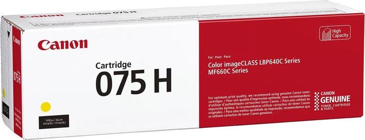 Immagine prodotto Canon Toner Cartridge 075 H Y yellow (Y)