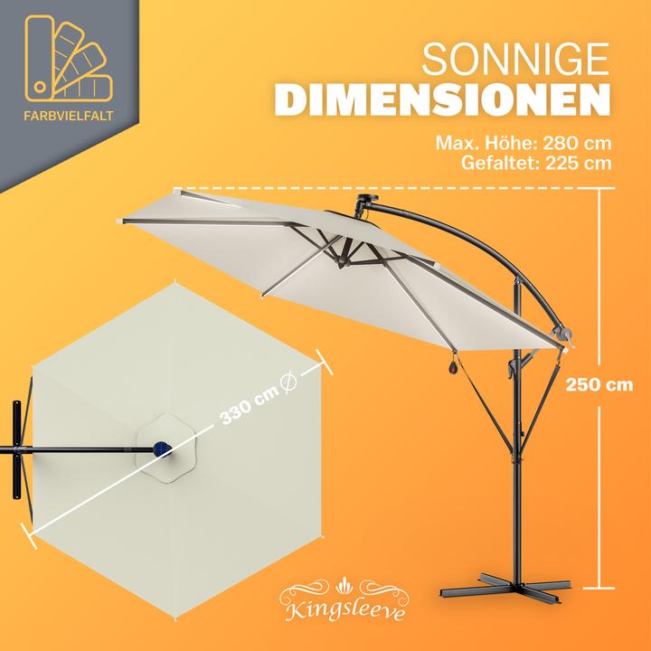 Immagine prodotto Kingsleeve Parasole (3.30 m)