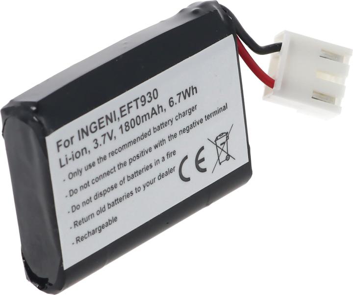 Sagem Batterie Monetel EFT930, EFT930B, EFT930G (1 pcs, Spécifique à l'appareil, 1800 mAh, Piles rechargeables + chargeur)