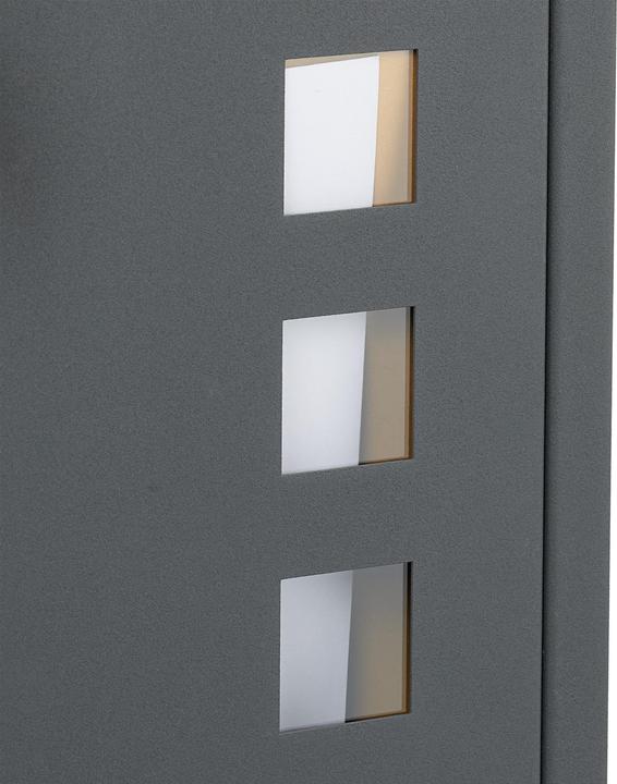 Actual product image Relaxdays Briefkasten mit Sichtfenster
