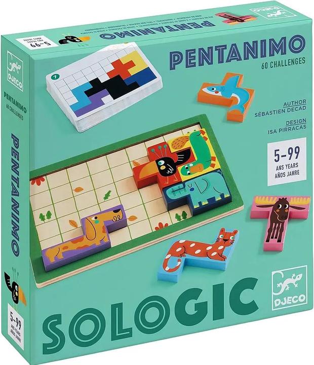 Immagine prodotto Djeco Pentanimo (Francese, Inglese, Tedesco)