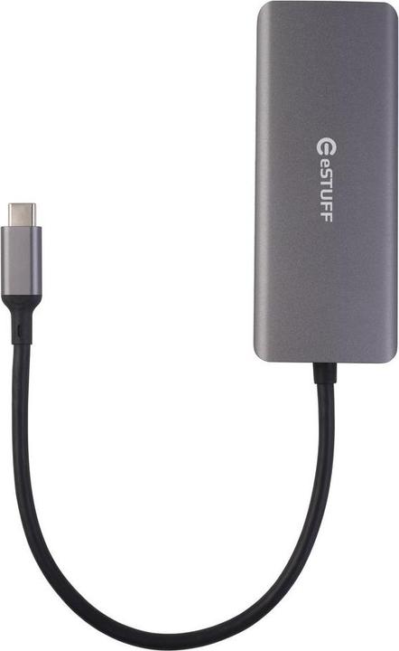 Produktbild eSTUFF USB-C 6-in-1 Mobile Hub (USB-C, 6 Ports)