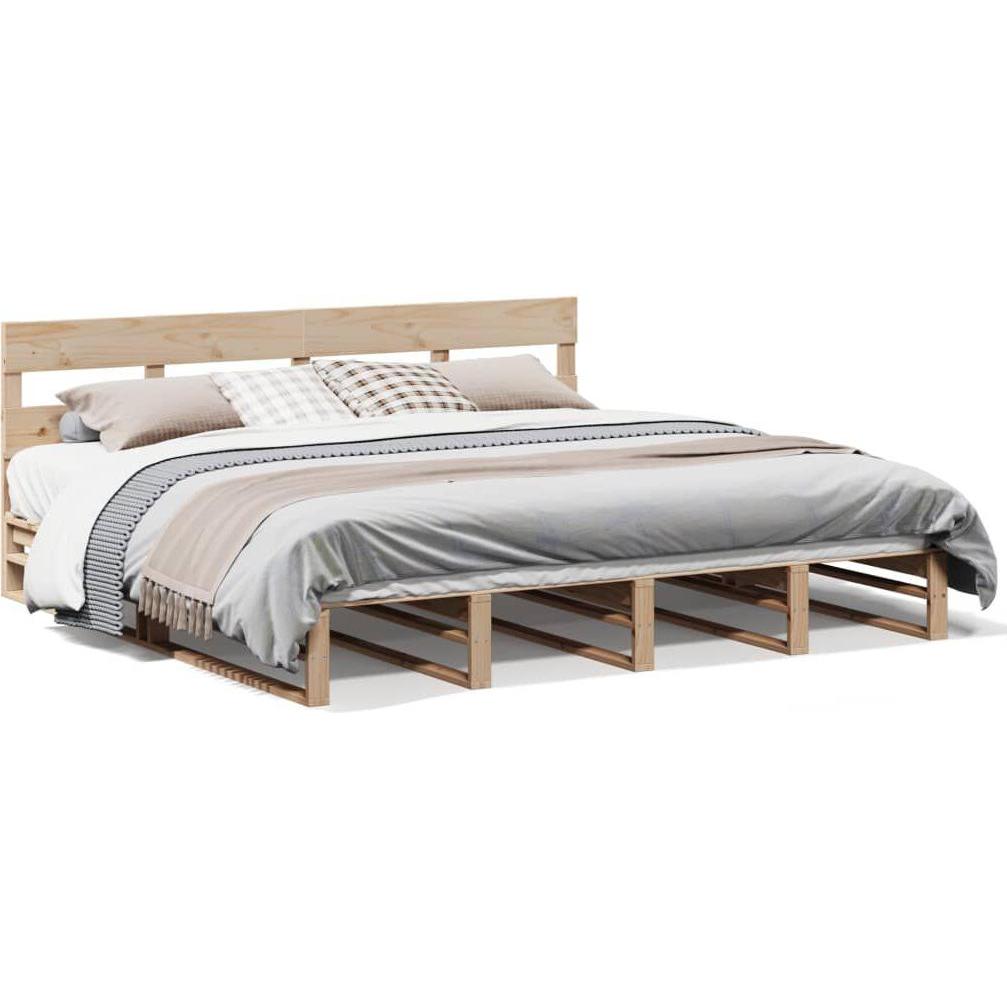 VidaXL, Bett, Bett ohne Matratze 180x200 (180 x 200 cm)