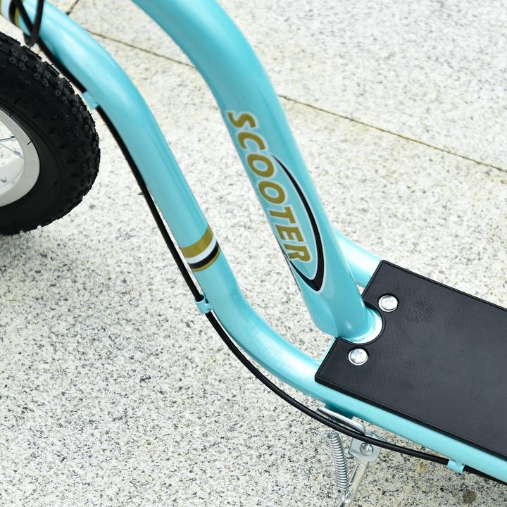 Actual product image Homcom Kinderscooter Stahl, Aluminium Hellblau