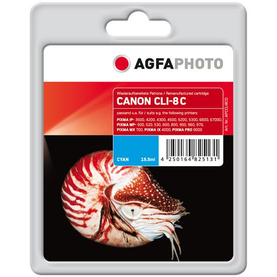 Thumbnail - AGFAPHOTO, Druckerpatrone, Apccli8cd (C)