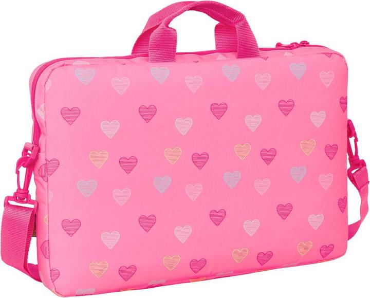 Immagine prodotto Benetton Laptoptasche Heart Rosa 40 x 27 x 4 cm (15.60")