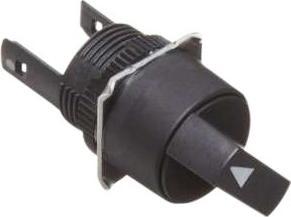 Actual product image Topface Selector switch actuator ON-ON latching button Black IP65 Selector switch A165