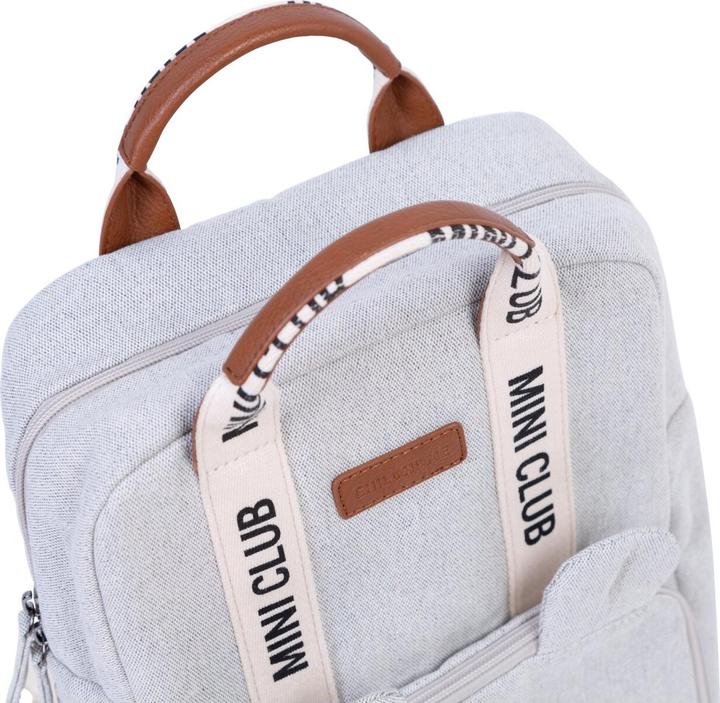 Actual product image Childhome Kinderrucksack Club Signature canvas altweiss (7.40 l)
