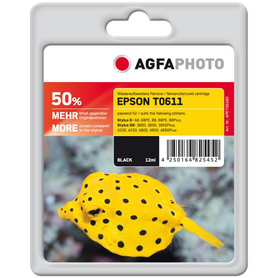 AGFAPHOTO, Druckerpatrone, Apet061bd (BK)
