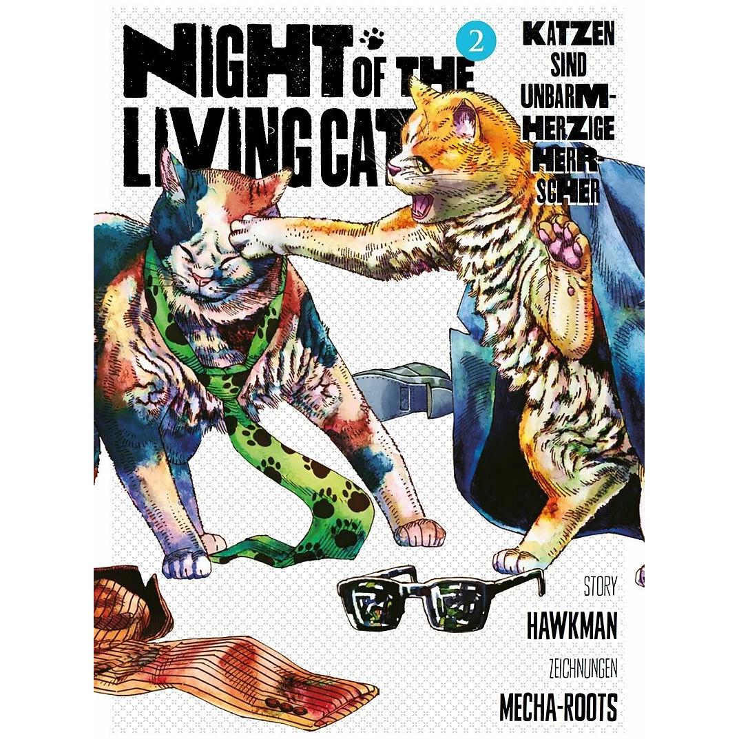 Night of the Living Cat, Belletristik von Jan Lukas Kuhn, Mecha-Roots, Hawkman