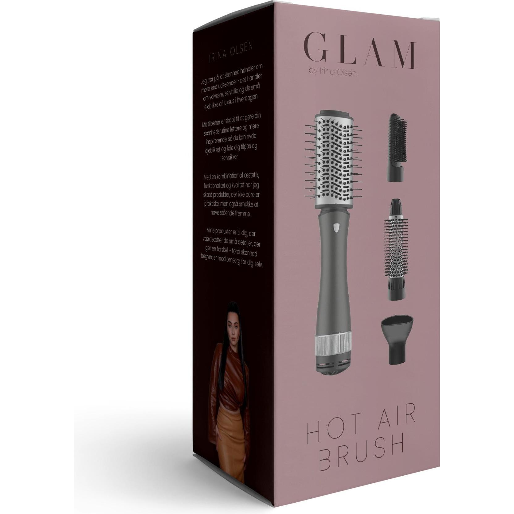 Glamorous GLAM By Irina - GLAM Hot Air Brush - Black and Grey (1307032)