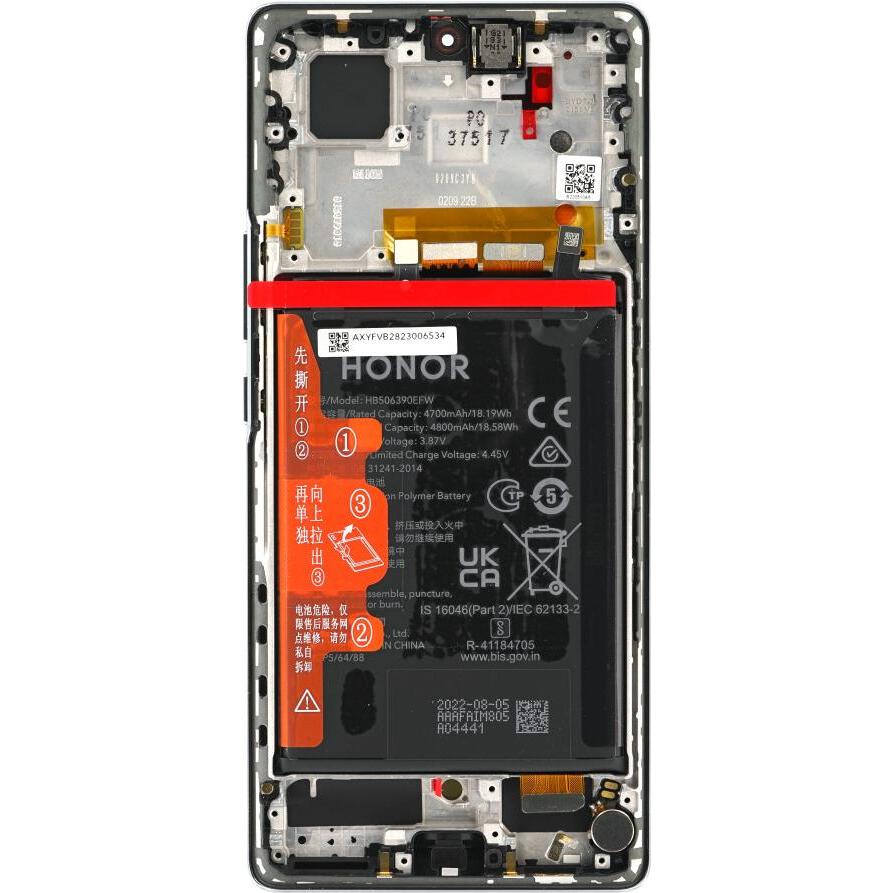 Thumbnail - Honor Display + Akku 60 grün (Akku, Honor 60), Mobilgerät Ersatzteile, Grün