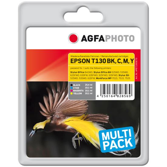 AGFAPHOTO, Druckerpatrone, Apet130setd (M, BK, Y, C)
