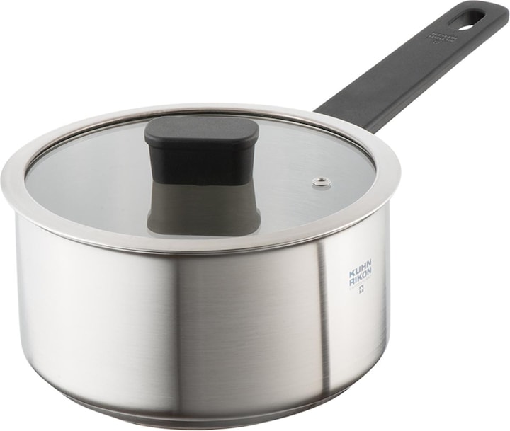 Actual product image Kuhn Rikon Locarno saucepan 1.5 L · Ø 16 cm (16 cm, Saucepan, Stainless steel)