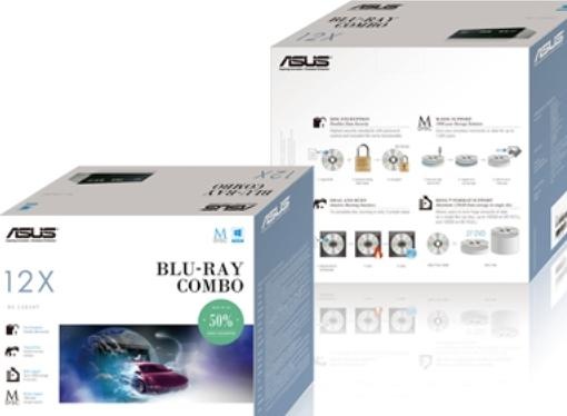Image du produit ASUS Bc-12d2ht (Lecteur Blu-ray, Lecteur de CD, Graveur de DVD)