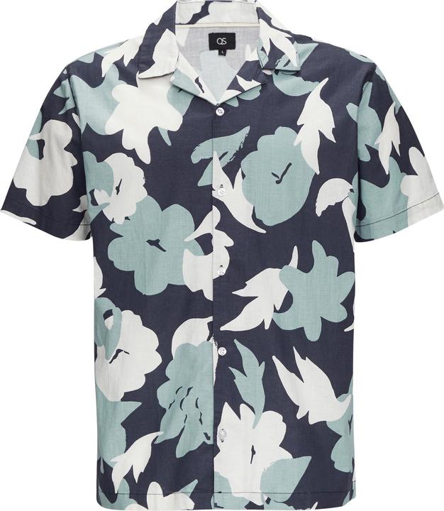 Produktbild S.Oliver Hemd Kurzarmhemd mit All-over-Print (L)