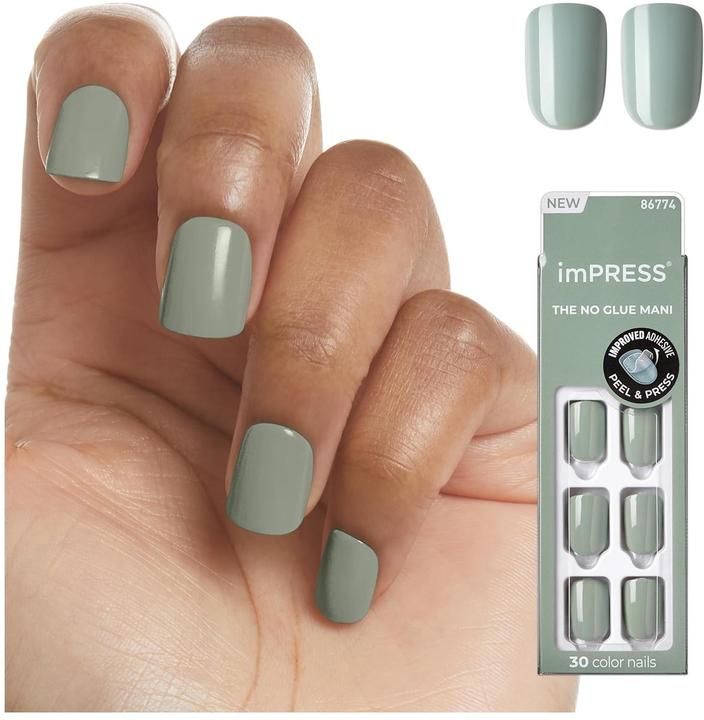 Actual product image KISS imPRESS (Artificial nails, Going Green)