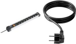 Produktbild Bachmann Steckdosenleiste CONNECTUS, 9-fach (9x, CEE 7/3, 2 m)