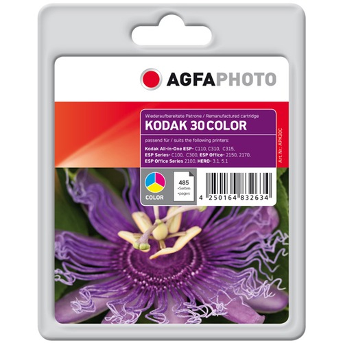 AGFAPHOTO Apk30c (M, Y, C), Druckerpatrone