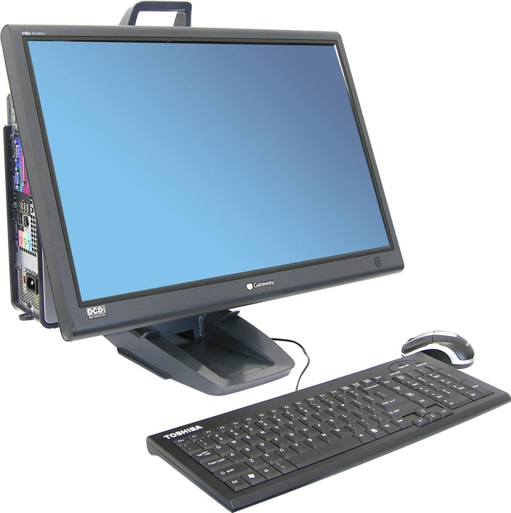 Actual product image Ergotron Neo-Flex monitor stand with patented CF technology (Table, 24")