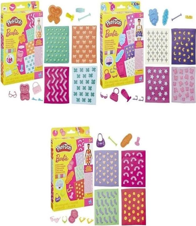 Produktbild Play-Doh Pd Barbie Designer Patterns Packs Ast