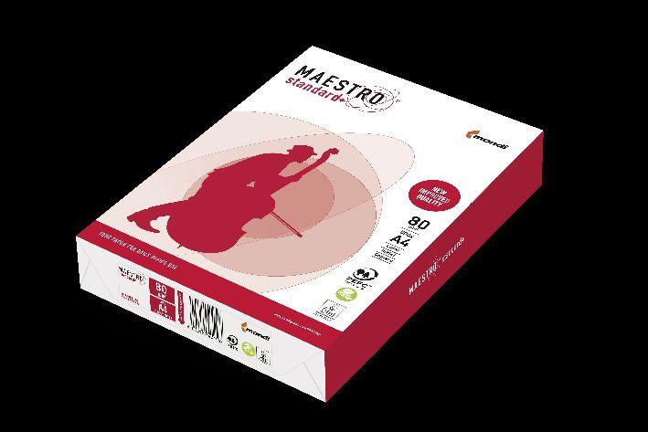 Produktbild Igepa Kopierpapier Maestro A4 500 Blatt weiss (80 g/m², 500 x, A4)