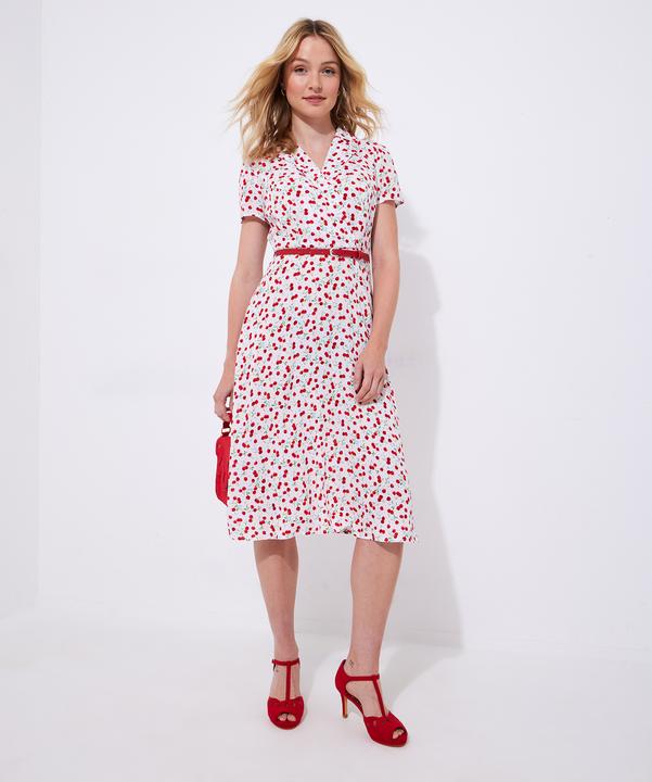 Produktbild Joe Browns Cherry Print Tie-Waist Midi (46)