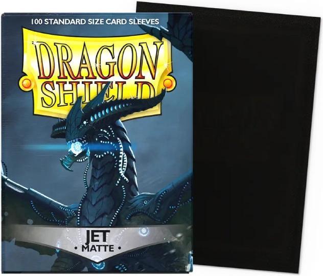 Actual product image Arcane Tinman ART11024 - Matte - Jet (100) Card Sleeves