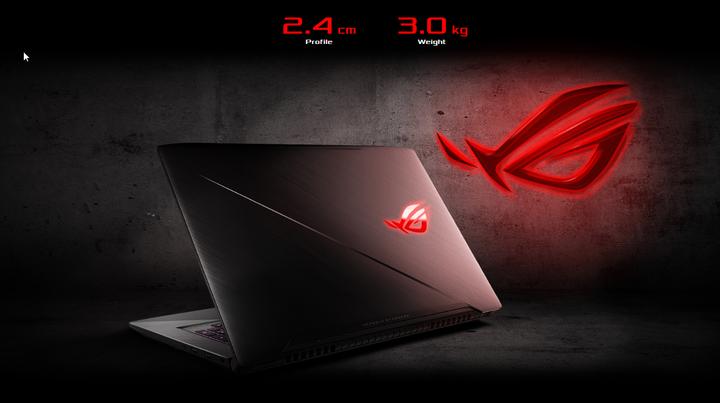 Produktbild ASUS ROG Strix GL703GM-EE014T Scar Edition (17.30", Intel Core i7-8750H, 16 GB, 256 GB, CH)