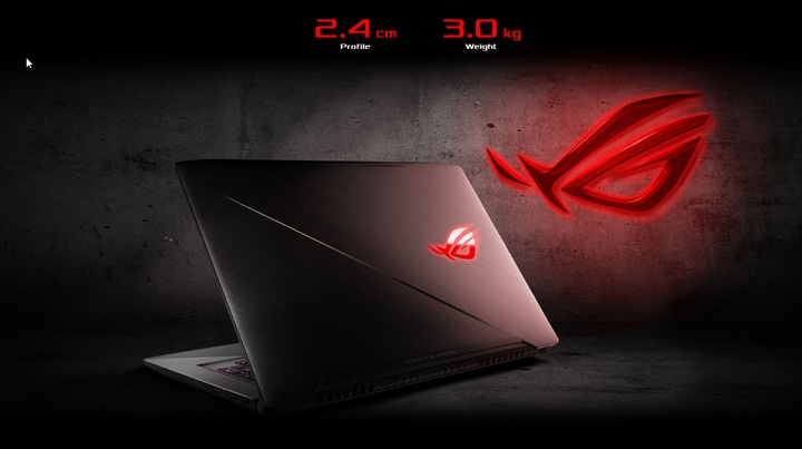 Produktbild ASUS ROG Strix GL703GM-EE014T Scar Edition (17.30", Intel Core i7-8750H, 16 GB, 256 GB, CH)