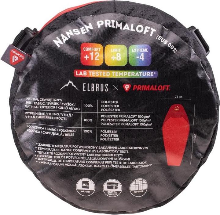 Actual product image Elbrus Nansen Primaloft