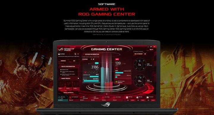 Produktbild ASUS ROG Strix GL703GM-EE014T Scar Edition (17.30", Intel Core i7-8750H, 16 GB, 256 GB, CH)