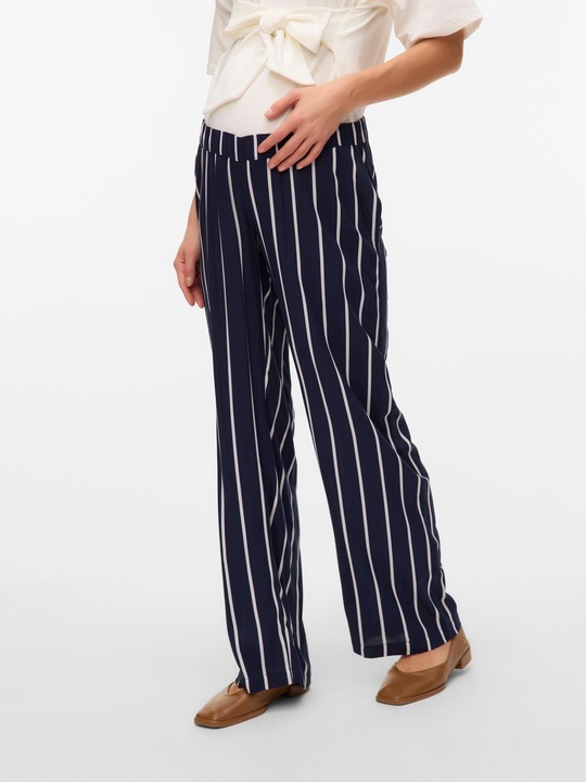Actual product image Mamalicious Normal geschnitten Mid Rise Hose Hose mit weitem Beinschnitt (S)