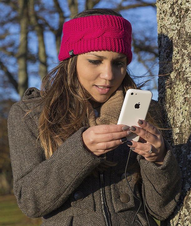 Produktbild KitSound Stirnband mit eingebauten On-Ear Kopfhörer (Kabelgebunden)