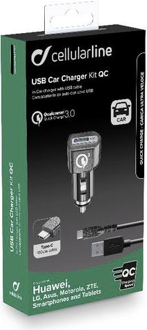 Immagine prodotto Cellularline Caricabatterie da auto